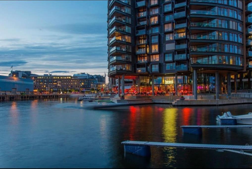 Tjuvholmen - Sjoside Hjem Appartement Oslo Buitenkant foto