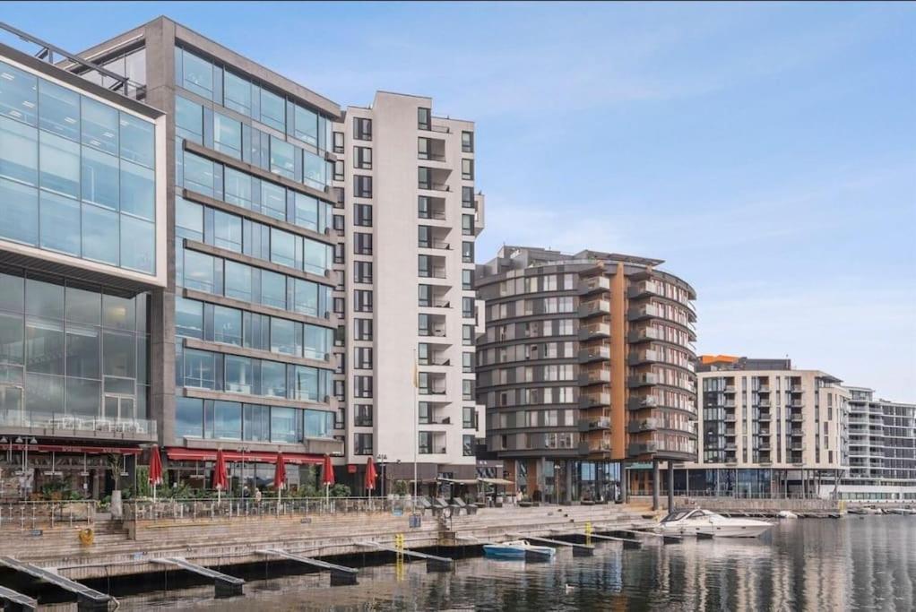 Tjuvholmen - Sjoside Hjem Appartement Oslo Buitenkant foto
